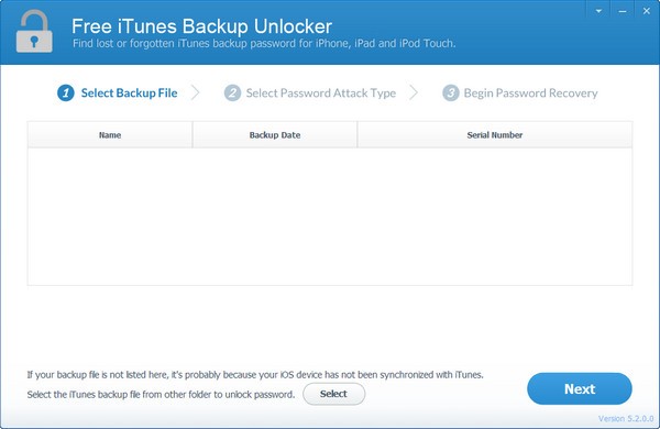 Free iTunes Backup Unlocker(iTunesݽ)